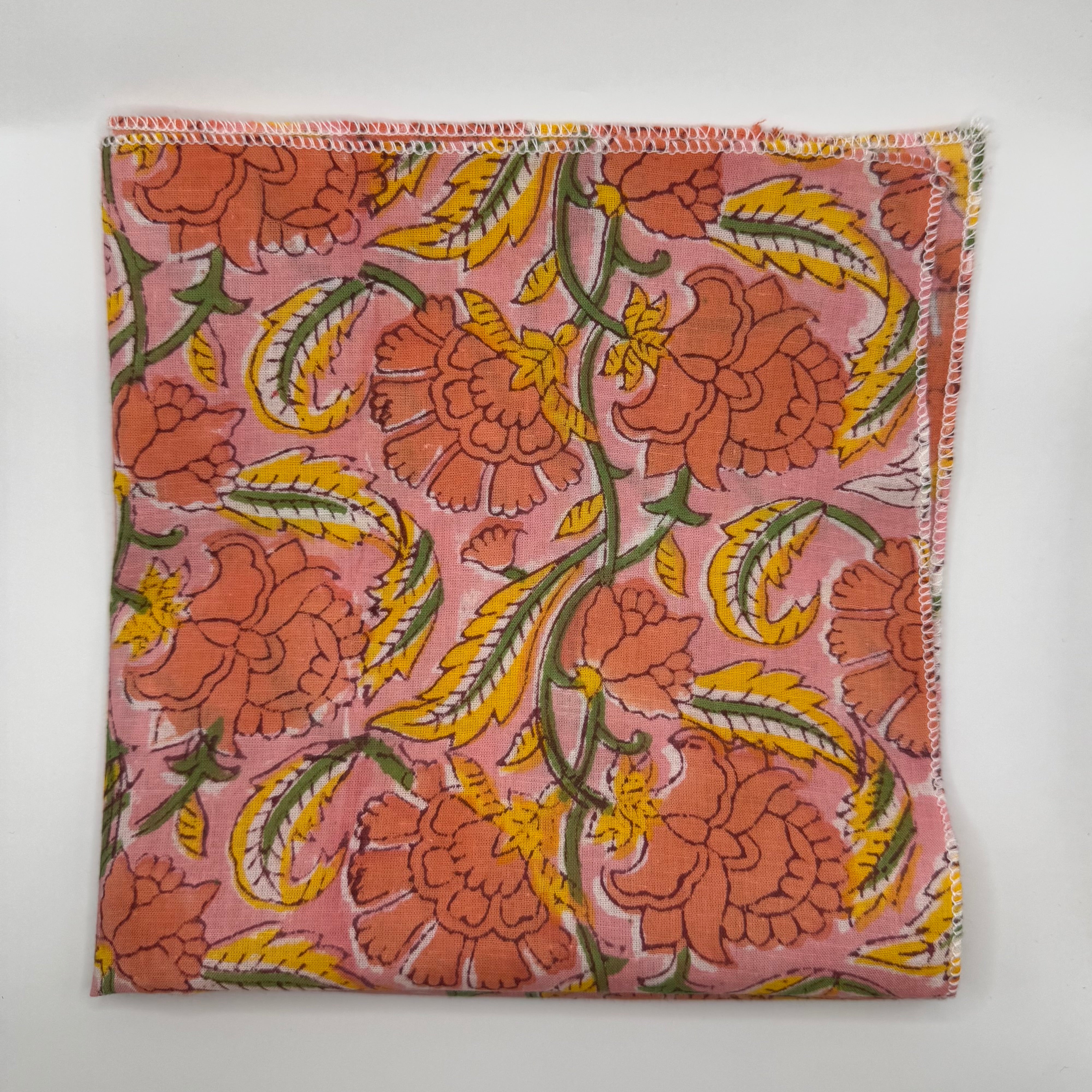 Block Print Cotton Napkins (sold individually)