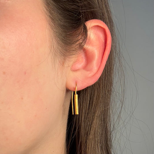 Dainty Bar Drop Earring