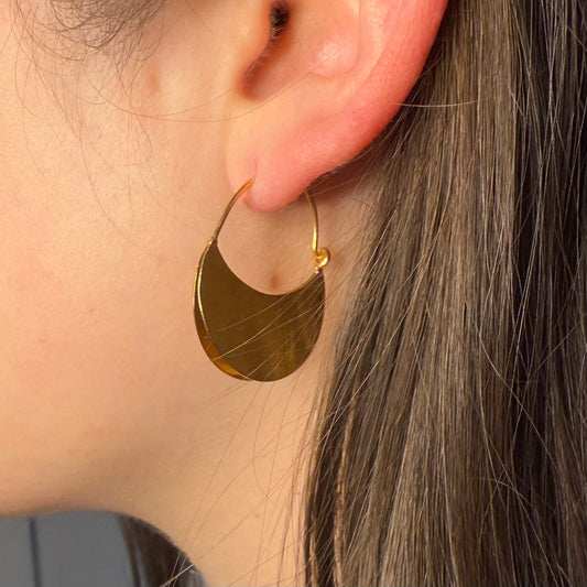 Half Moon Drop Earring