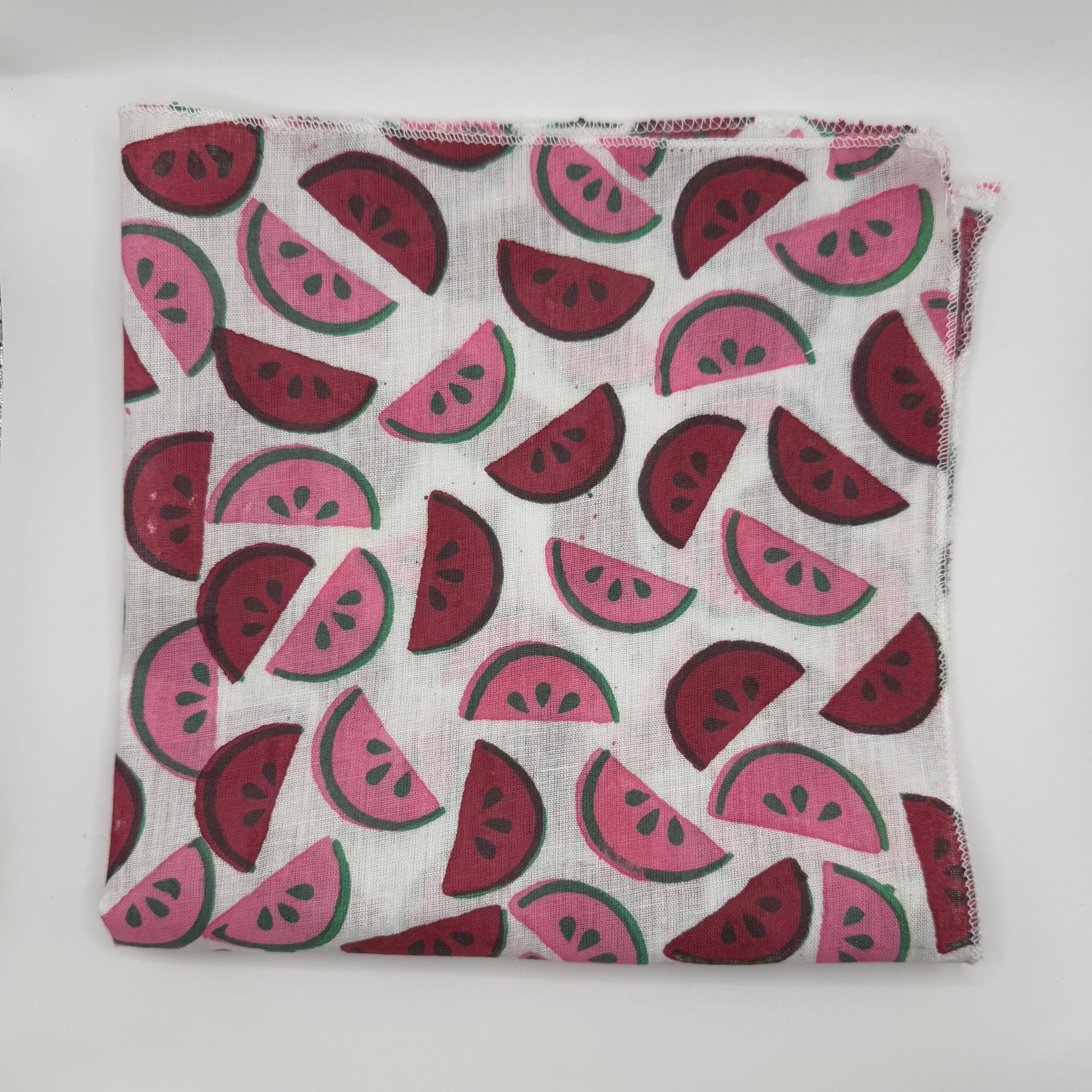 Block Print Cotton Napkins (sold individually)